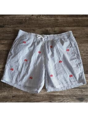 J.Crew Crab Swim Trunks